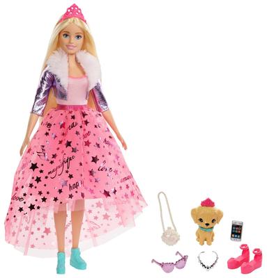 barbie Принцесса Приключений Барби Питомец Кукла Уход GML76 [Аксессуары, Включены] [Набор для переодевания]