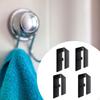 4x Крючки для полотенец Пальто Многофункциональный держатель Домашний декор Настенная вешалка-крючок для одежды