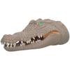 Crocodiles Head Puppets Portable Nontoxic Durable Hand Painted Appearance Crocodiles Puppet Rubber