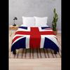 Премиальный плед с флагом Великобритании Union Jack для уютного комфорта, домашний текстиль
