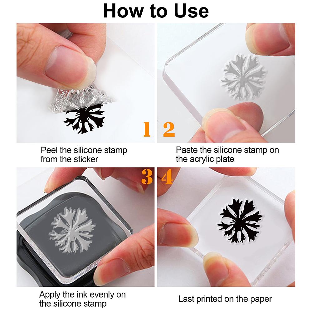 Пластиковые штампы из ПВХ для DIY Скрапбукинга Фотоальбома Декоративных Открыток Изготовления Листы со Штампами 16x11x0.3см
