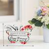 Butterfly Retirement Heart - Inspirational Gift for Retired Teacher & Nurse