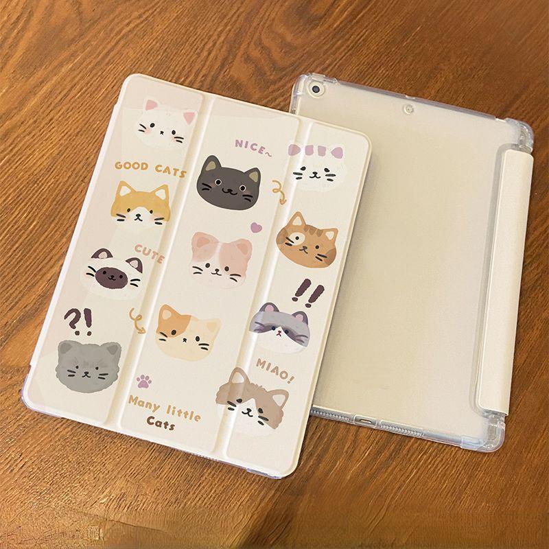 Чехол с милой мультяшной собакой для iPad Air4/5 10,9 дюйма. Силиконовый тройной чехол для iPad mini4/5 7,9 дюйма Pro11/12,9 дюйма 2021/20/19 gen9/8/7 10,2 дюйма.
