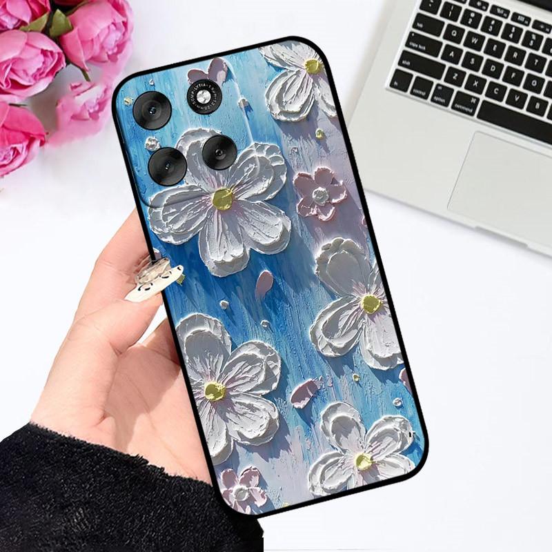 Silicone Case For Motorola G86 Power Phone Cover Fashion Camera Protection Silicone Soft TPU Fundas For Moto G86Power G 86 Shell