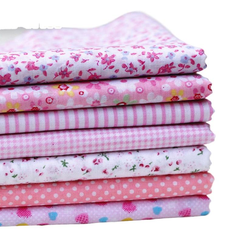 9 цветов ручная работа лоскутное хлопчатобумажная ткань скрапбук набор пэчворк поделки шитье (Размер:25x25cm)