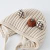 Cold-Resistant Winter Baby Crochet Hat Breathable Kids Ear Protection Hat  Infant Wear
