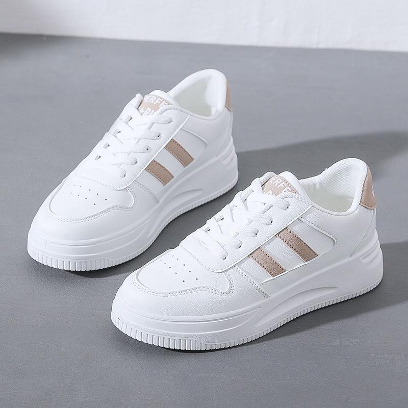 Casual Shoes Female 2023 Spring New Board Shoes Female Breathable Mesh Surface Small White Shoes Female Korean Version of A Hundred Ins Single Shoes