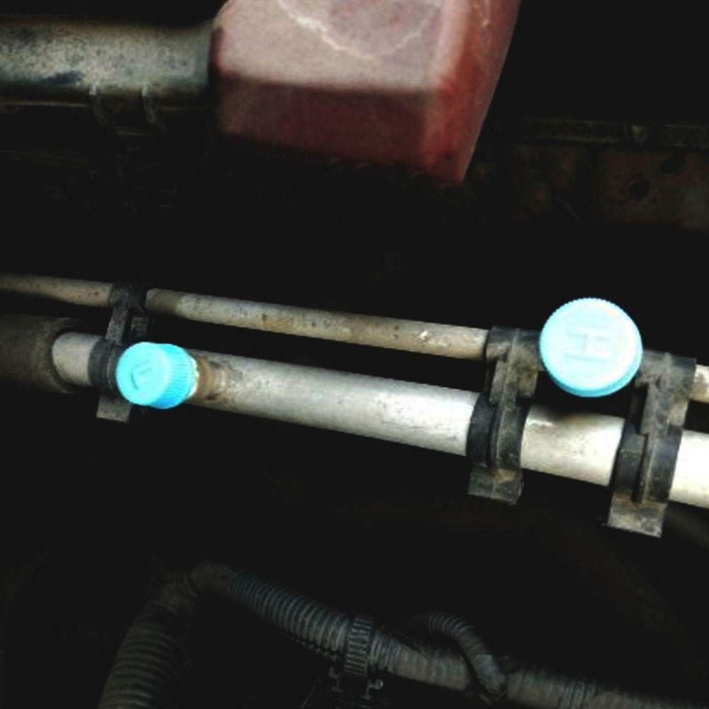 Parts Accessories Service Port Valve Auto Pressure Cap Dust Cap Side Port Cover Valve Core Caps