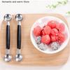 1Pc Household Stainless Steel Double-end Melon Ice Cream Baller Scoop Fruit Spoon Kitchen Accessories Gadgets 4