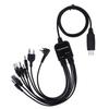 8 in 1 USB Programming Cable For Kenwood For Baofeng For Motorola For Yaesu Walkie Talkie Computer CD Software Two Way CB Radio