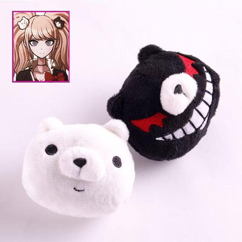 Danganronpa Monokuma Enoshima Junko game peripheral cartoon cosplay hairpin festival party performance prop headwear wholesale
