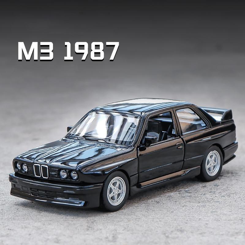 1:36 BMW M4 CSL G82 BMW M3 E30 Metal Toy Alloy Car Diecasts & Toy Vehicles Car Model Model Car For Children