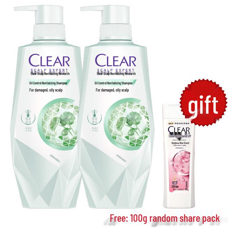Clear Scalp Care Oil Control Revitalizing Shampoo