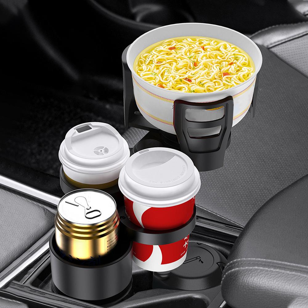 4in1 Multifunctional Adjustable Car Cup Drink Bottle Holder Base Stand Organizer