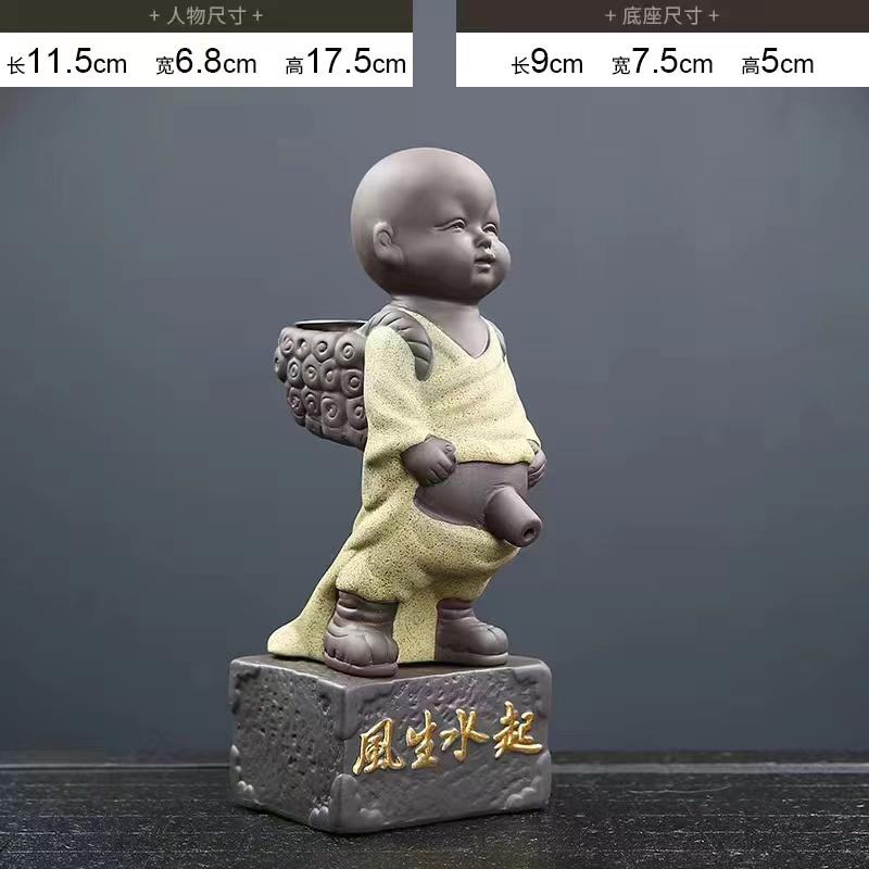 Китайский фиолетовый глина Маленький монах Чай Pet Pee Boy Счастливый чай Pet керамика Чай Pet фильтр для чая ситечко для чая Аксессуары для чайной посуды