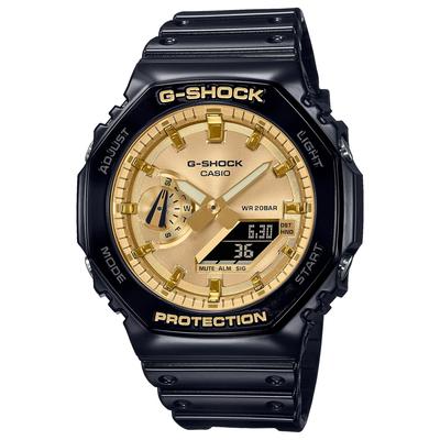 G-Shock Мужские часы GA-2100GB-1AJF Черные - Официальный отечественный продукт