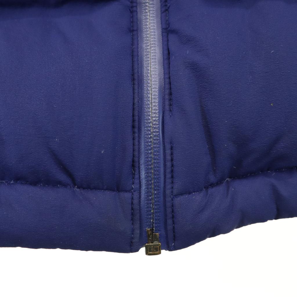 Uniqlo Бесшовная пуховая куртка XL синяя Мужская Б/У