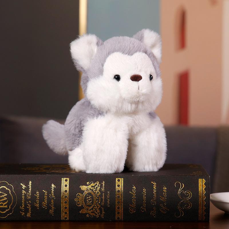 Креативные мягкие игрушки енот, лиса, хаски, кошка, обезьяна, папа, круглая игрушка, обернутая вокруг руки, куклы, игрушки для детей, подарок на день рождения