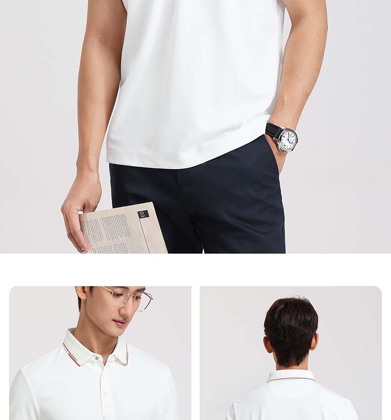 Gentle Clouds Langdeng Short Sleeve Polo Shirt