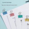 COMIX Effort-Saving Colorful Binder Clips