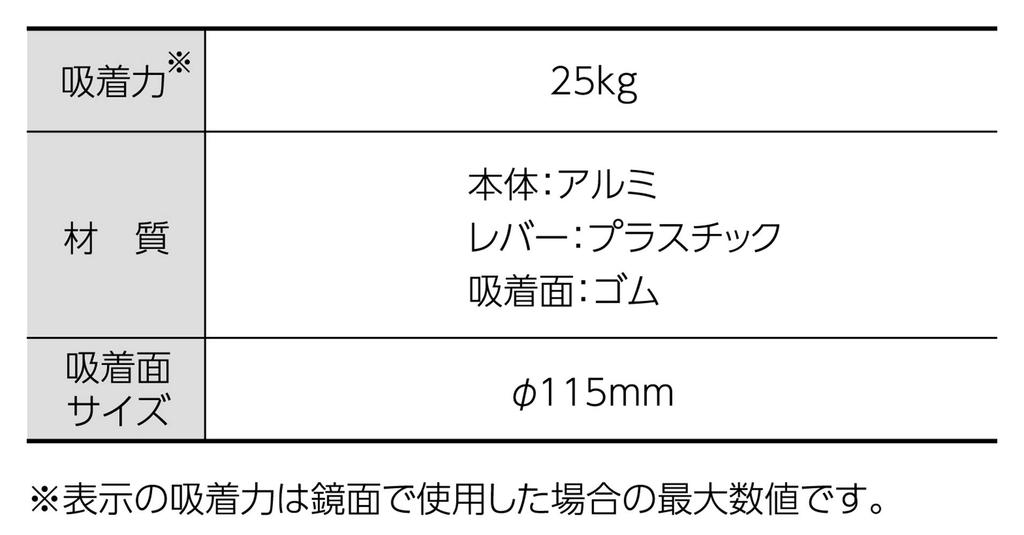 Ручная присоска Shinwa Sokutei, одинарная B 74482