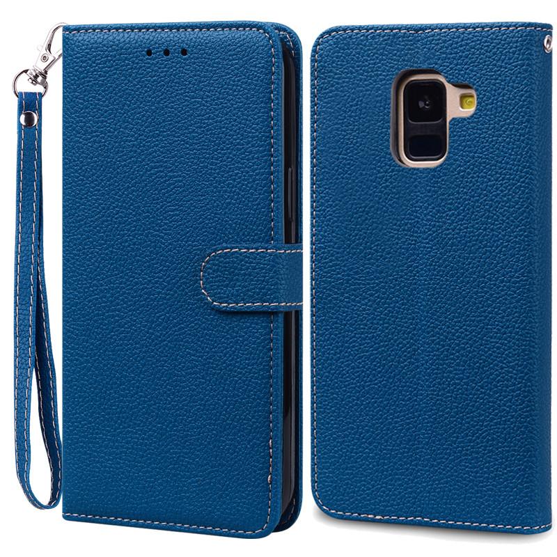 A8 Plus Case For Samsung Galaxy A8 2018 Case A530F SM-A530F Wallet Flip Leather Case For Samsung A8 Plus 2018 A8+ A730F Cover