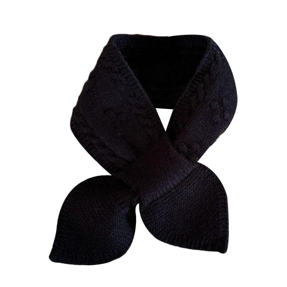 Мягкий детский зимний шарф Теплый детский платок Простой вязаный шарф Для улицы