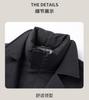 [90 Velvet] Winter Fashion Simple and Versatile Leisure Cold proof Warm Mid to Long Men's Down Jacket for Men