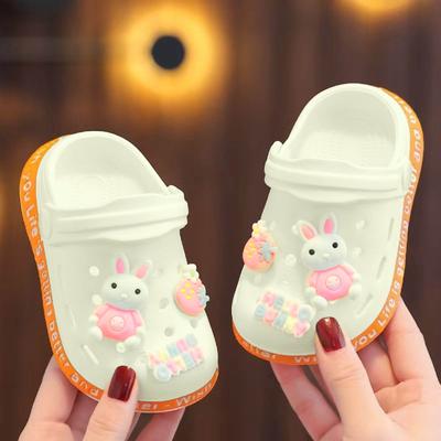Детские тапочки с рисунком из мультфильмов, мягкие, нескользящие