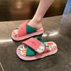 Fashion Women Slippers Comfy Cartoon Pattern Home Slippers Women Casual Indoor Soft Floor Shoes Fashion Platform Sandals Slides Women