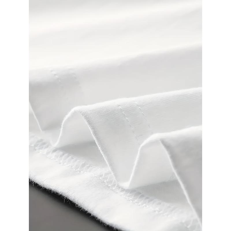 Европейский Размер Романтичная Мечтательная Милая Женская Футболка с Коротким Рукавом - Нежный Принт с Розой и Медведями для Пары, Легко Сочетающаяся Повседневная Футболка с Круглым Вырезом