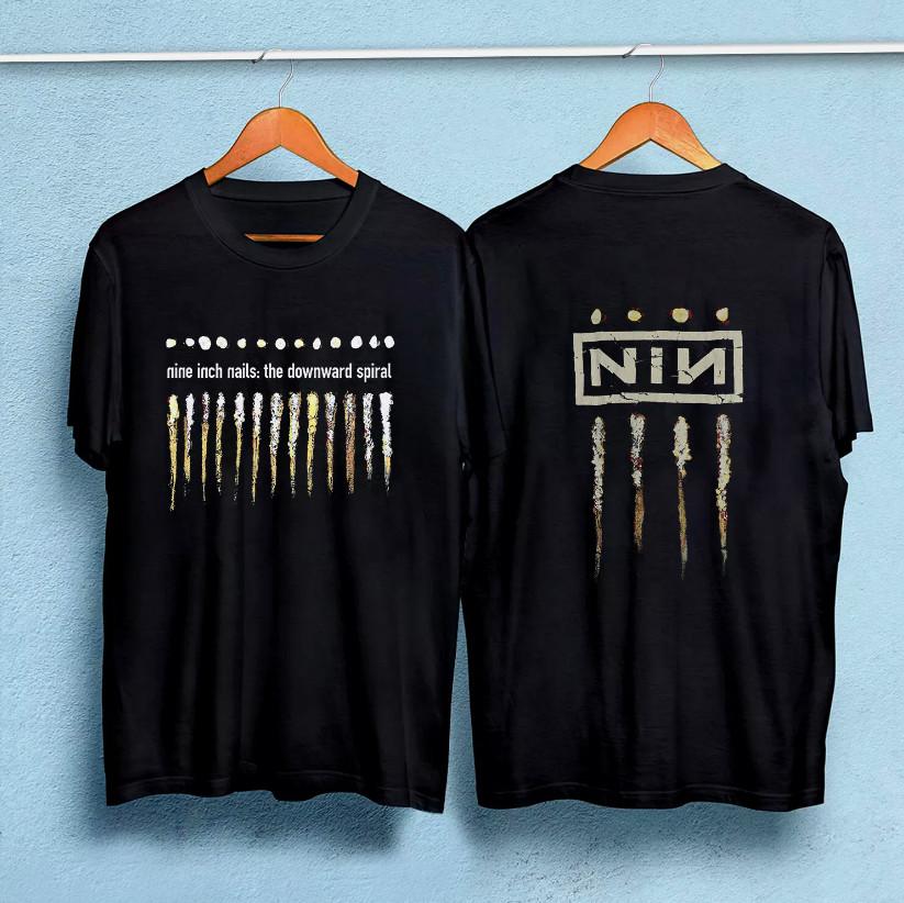 Винтажная футболка Nine Inch Nails Downward Spiral Tour 1994