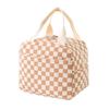 Corduroy Lunch Bag Thermal Lunch Handbag Insulation Pouch Soft Lunch Tote School Cooler Bag for Picnic Travel
