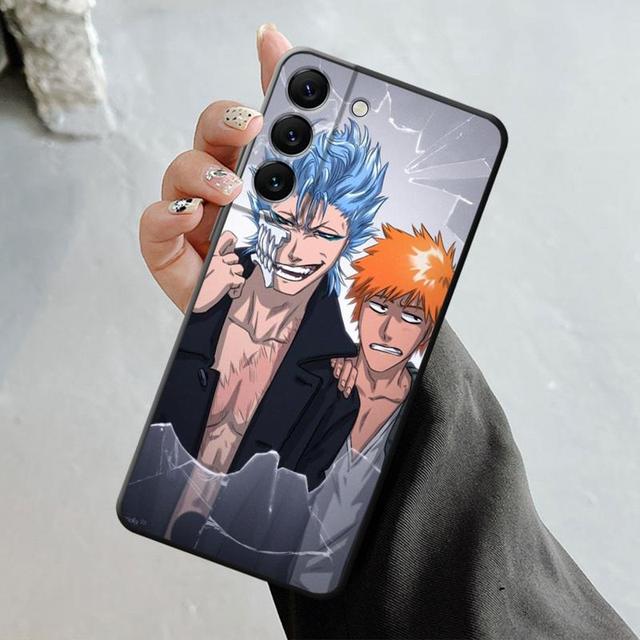 Чехол с японскими комиксами «Отбеливатель Куросаки Ичиго» для Samsung Galaxy S23 S22 S21 S20 Fe Ultra S10 S9 S8 Plus Note 20ultra 10plus
