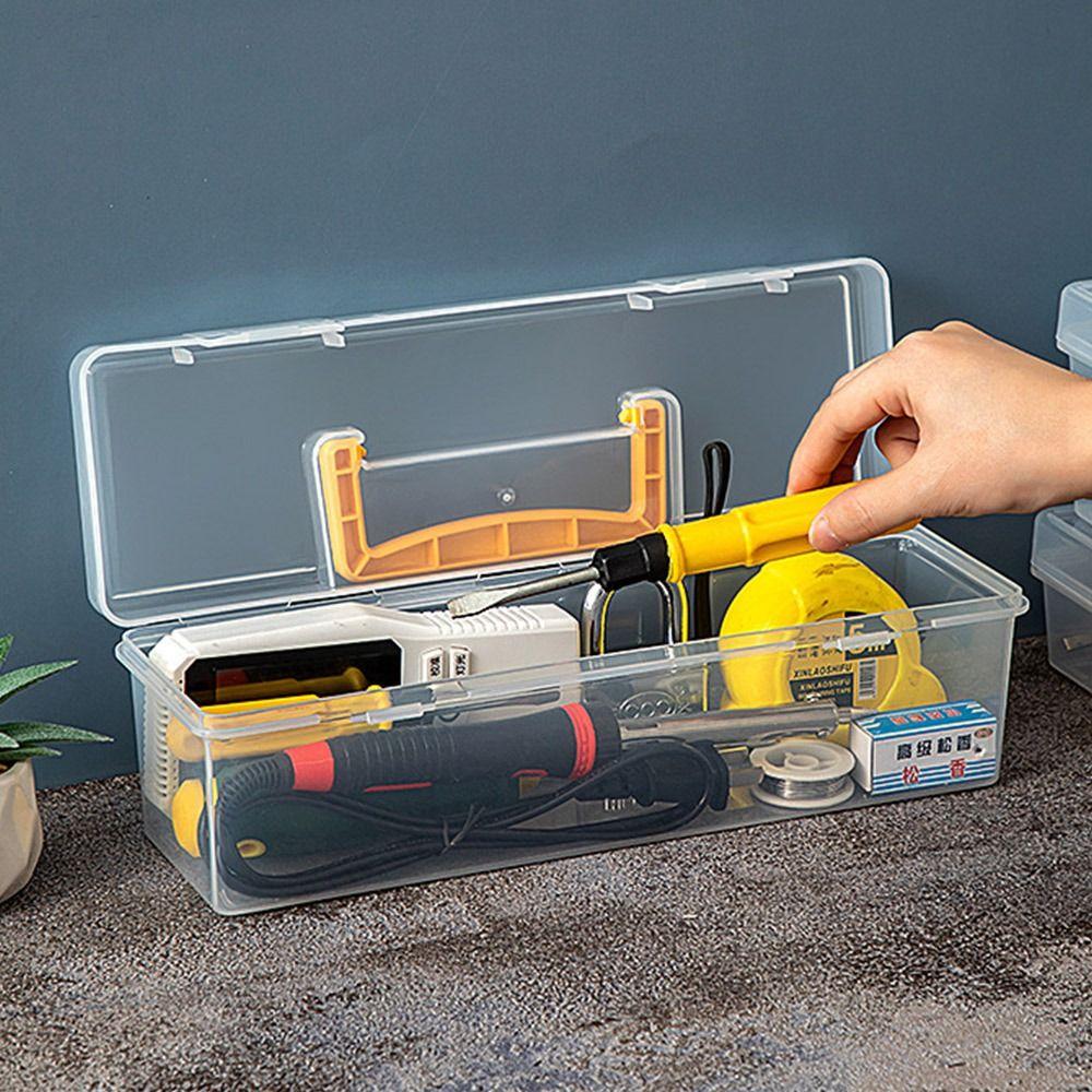 Plastic Hardware Tool Box Tool Organizer Parts Box Multifuntional Tool Storage Box