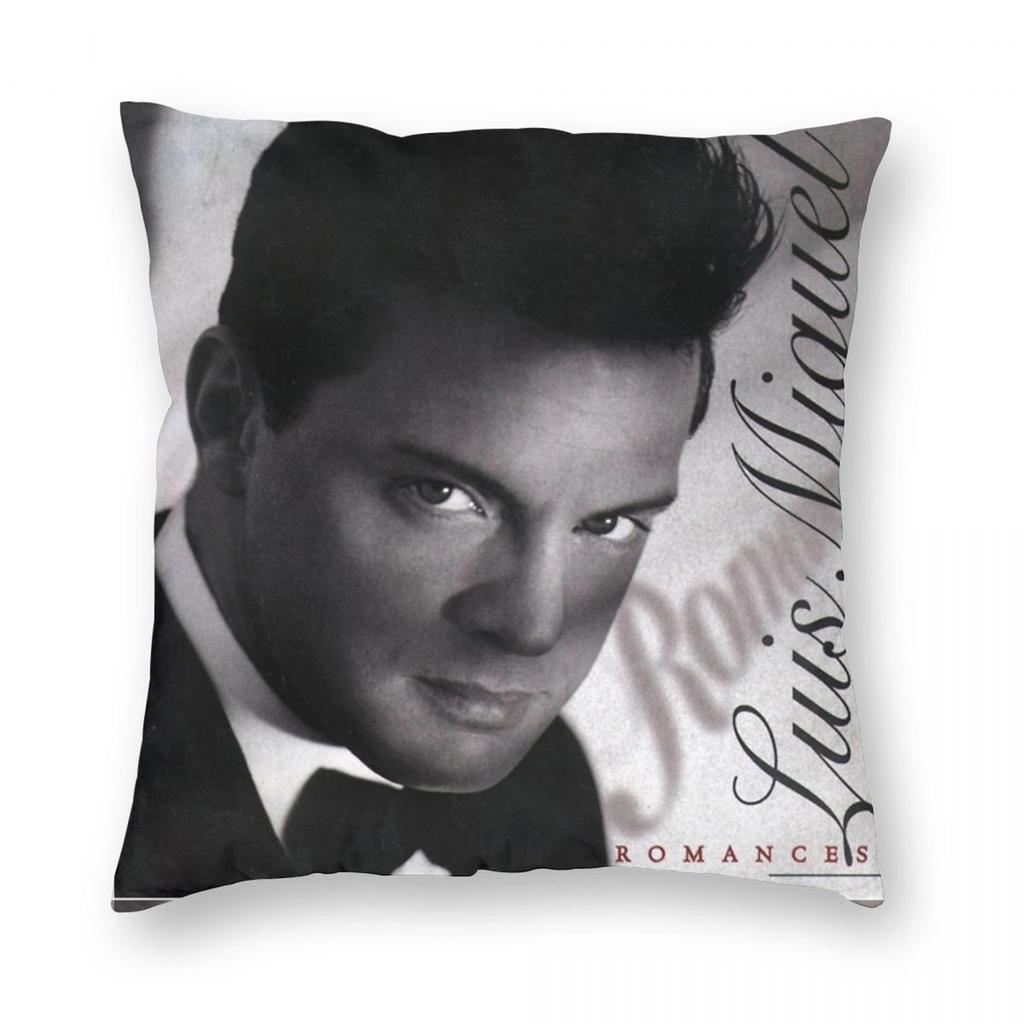 Luis Miguel Album Romance Tank Top Pillowcase Soft Polyester Cushion Cover Gift Throw Pillow Case Cover Bedroom Square 45*45cm