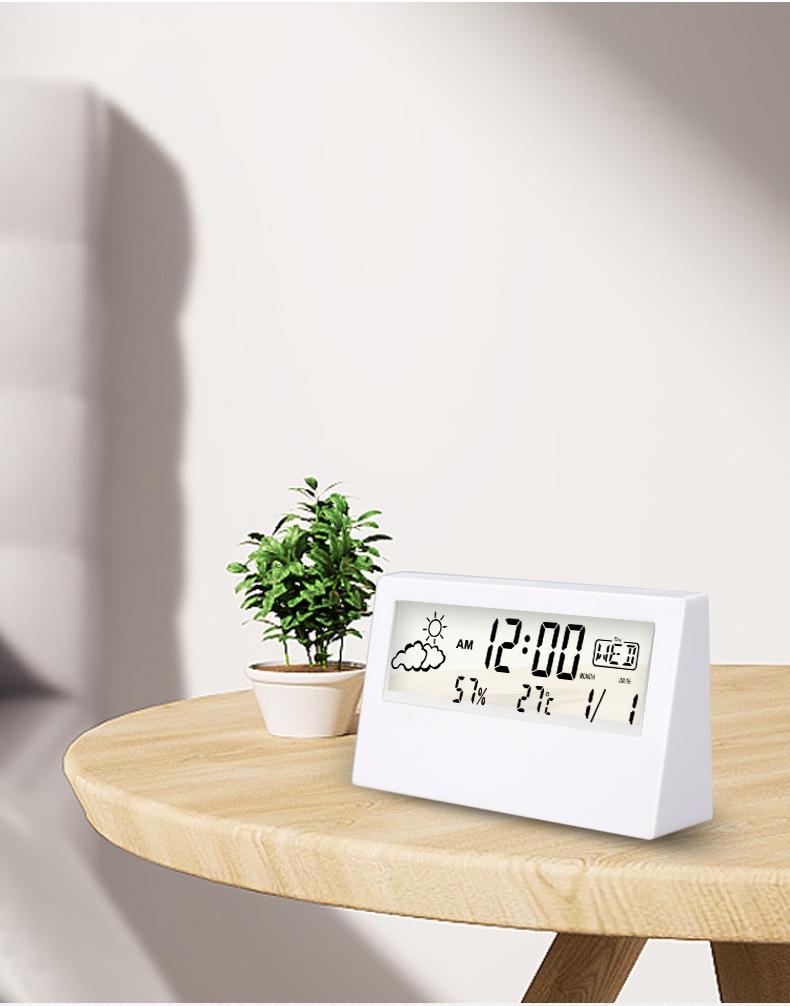 Высокоточный комнатный термометр и гигрометр - настенный электронный измеритель температуры и влажности