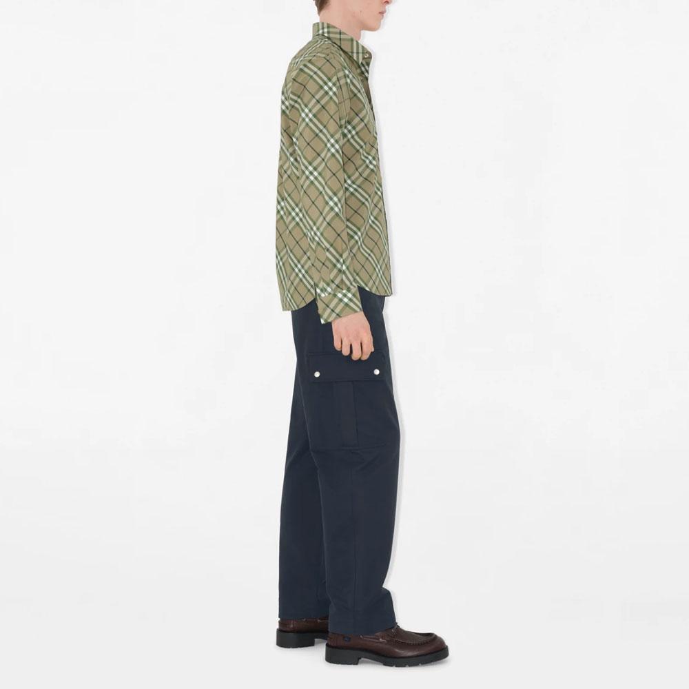 Burberry checked cotton shirt 81093771