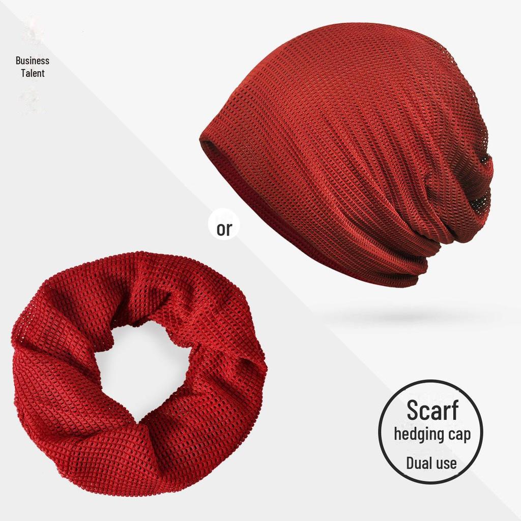 Унисекс-шляпа-пуловер из сетки без полей на весну/лето — классная, мягкая и дышащая в японском/корейском стиле