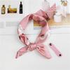 Decorative Simple Texture Silk Scarf Women'S New Style Spring And Autumn Summer Fashion Versatile Headscarf Work Scarf
