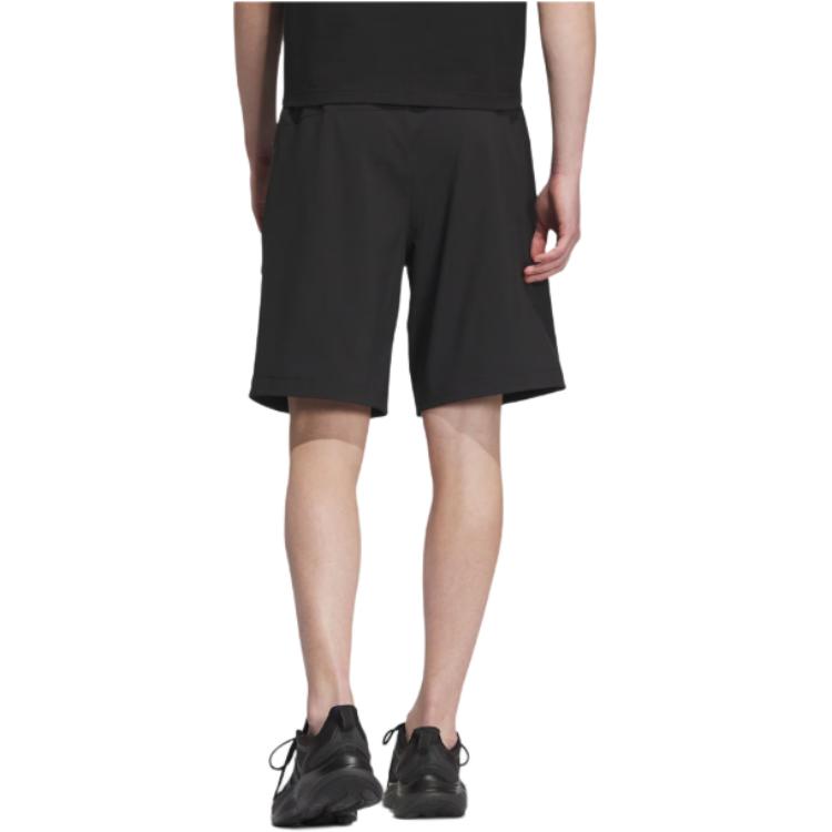 adidas Уличные повседневные шорты Aeroready Stretch Solid Color Logo для мужчин, черные IU1266