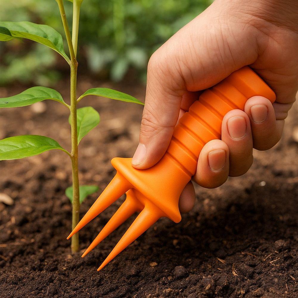 2 шт. Ручной аэратор почвы, 3D-печатный ручной культиватор, садовые копальные вилы, цветочные горшки