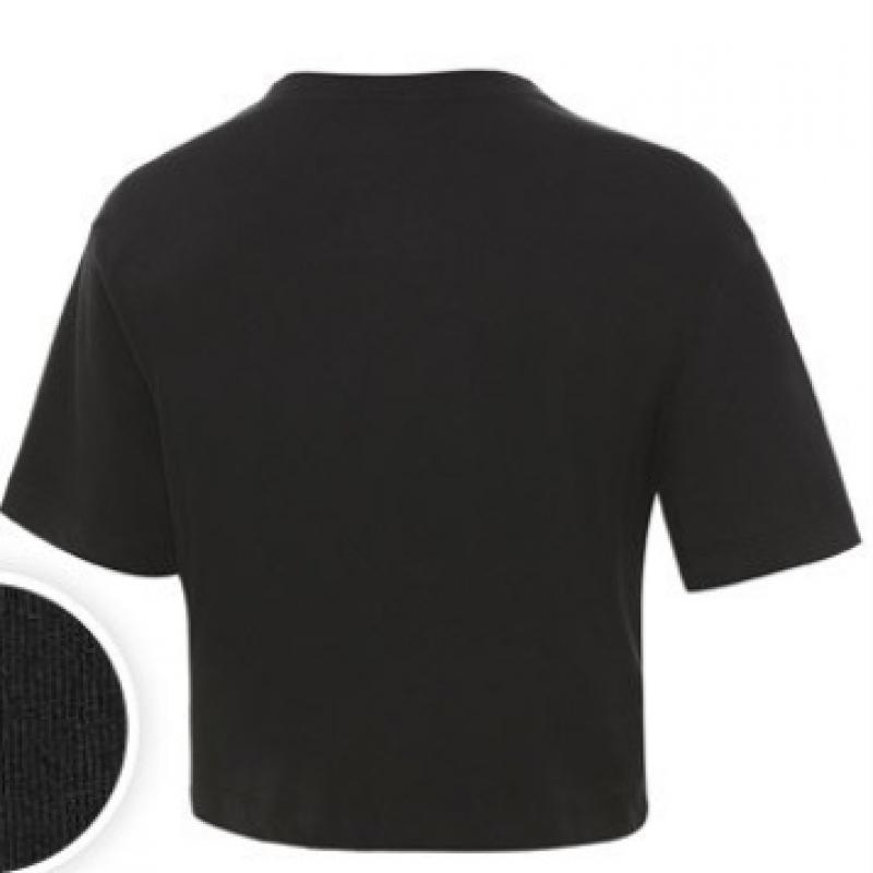 Nike Women S Crop Ribbed Short Sleeve Tee 4 typeS