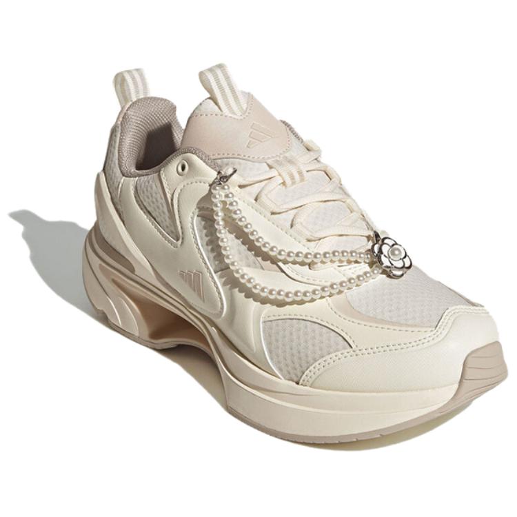 adidas Swanner Удобные Модные Прочные Низкие Кроссовки Женские Кроссовки Бежевые JP6532