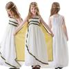 Cosplay Halloween costume for children Cleopatra gold girl dress princess dress ancient Roman Greek performance costume