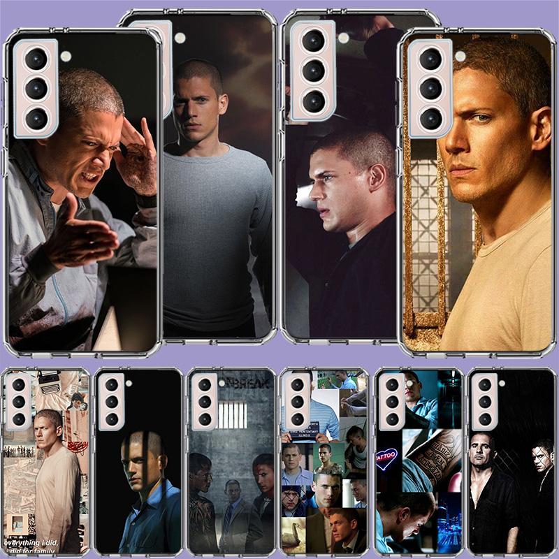 Прозрачные чехлы для телефона из сериала Побег из тюрьмы для Samsung S26 Ultra Galaxy S25 Edge S24 S23 FE S21 Plus S20 S22 S10 Чехол с узором C