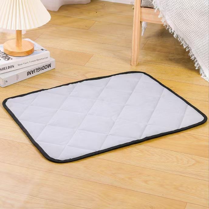Scratch Resistant Reusable Washable Oxford Cloth Dog Mat Waterproof Urine Pad Puppy Training Pet Crate Floor Cover