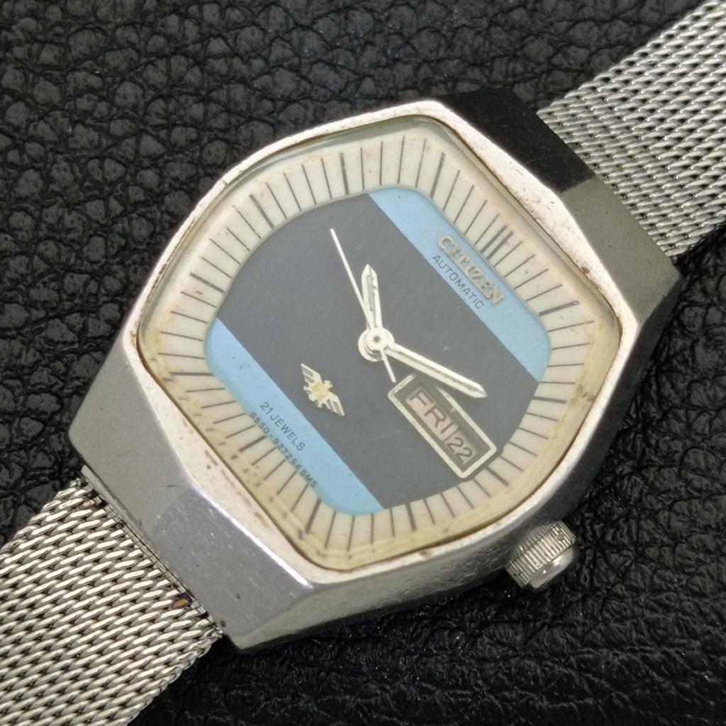 ЯПОНСКИЕ ВИНТАЖНЫЕ ЖЕНСКИЕ АВТОМАТИЧЕСКИЕ ЧАСЫ CITIZEN 6650A С ОРИГИНАЛЬНЫМ ЦИФЕРБЛАТОМ a700356-5