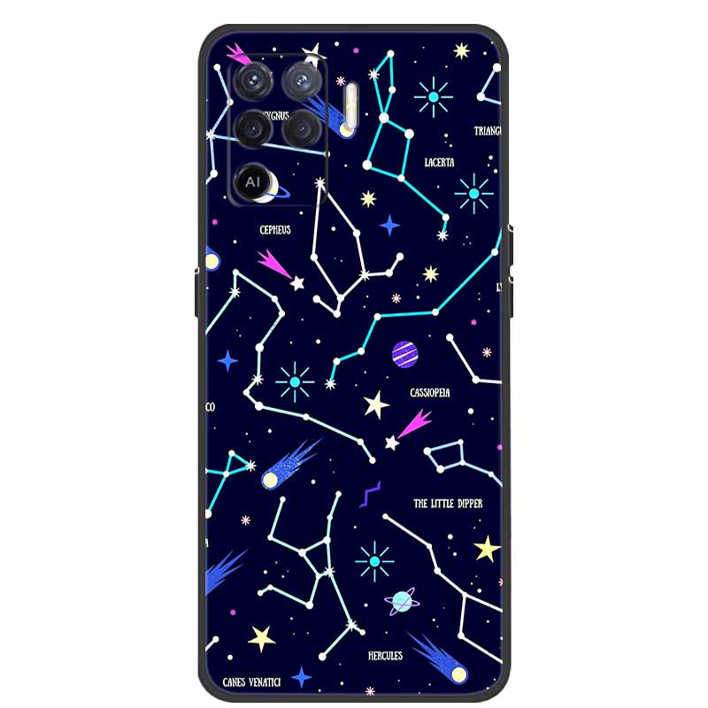 Для чехла OPPO Reno5 Lite Чехол Ударопрочный Мягкий силикон ТПУ Задняя крышка Для телефона Oppo Reno 5Z 5 Lite Чехол 5Lite CPH2205 Fundas