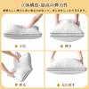 HEVUMYI Pillow, High-Resilience Pillow for a Comfortable Sleep, Relieves Neck Pain, Luxury Hotel-Quality, Suitable for Side Sleepers, Relieves